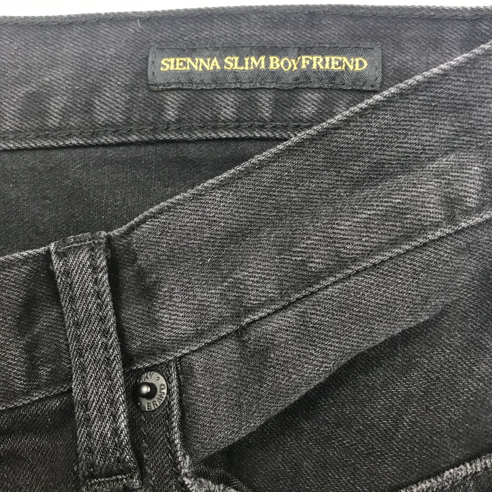 Lucky Brand Sienna Slim Boyfriend Jean Black Distr - Picture 11 of 16